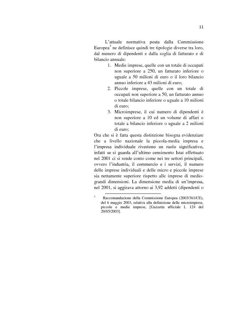 Anteprima della tesi: L'internazionalizzazione delle Pmi: il caso moda Italia, Pagina 7