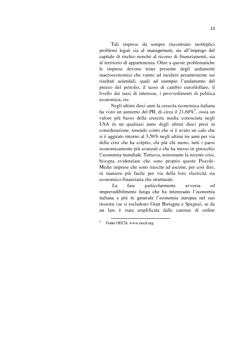Anteprima della tesi: L'internazionalizzazione delle Pmi: il caso moda Italia, Pagina 9