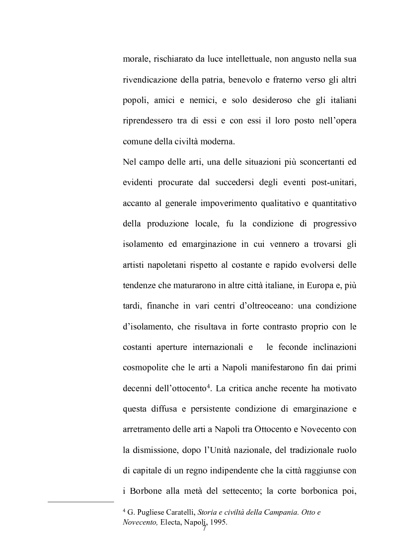 Anteprima della tesi: La Napoli letteraria di fine 800, Pagina 5