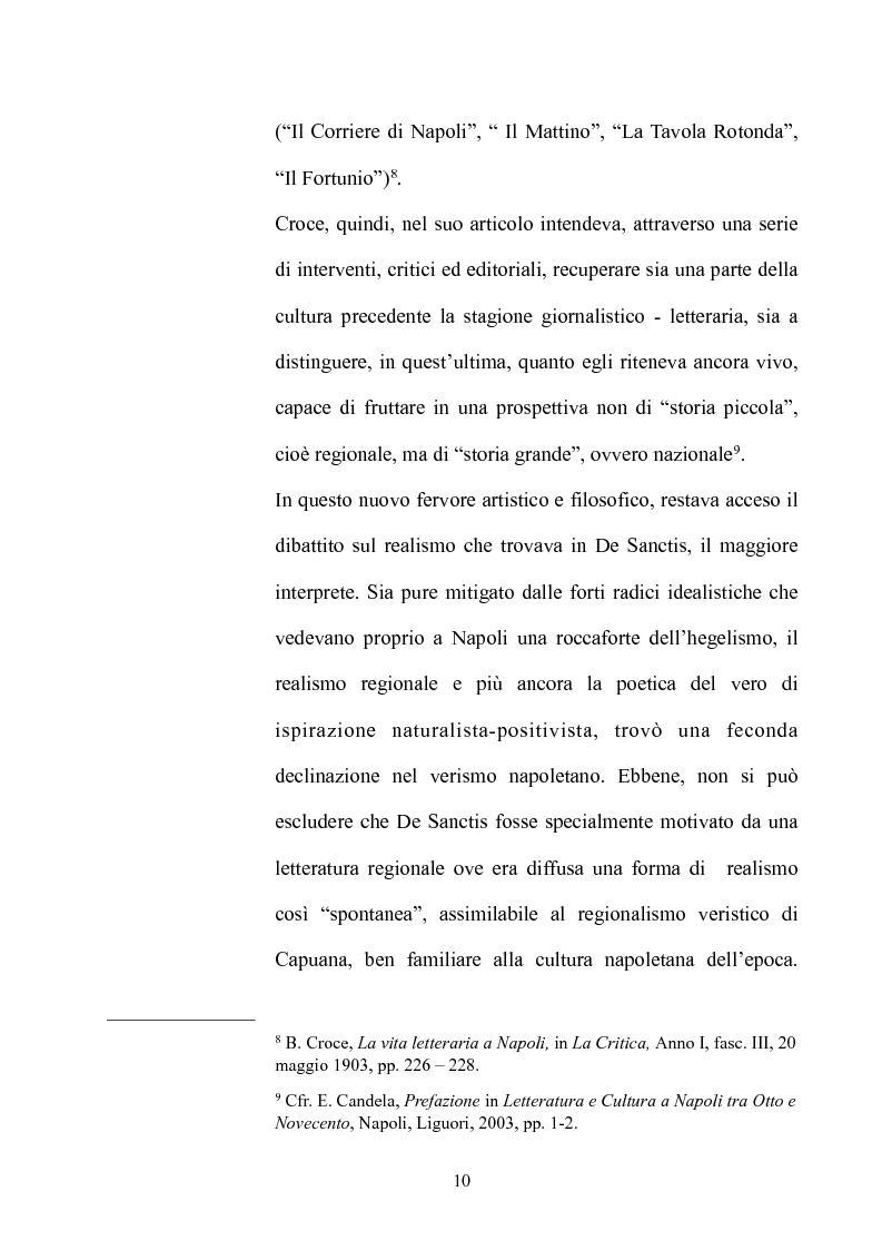 Anteprima della tesi: La Napoli letteraria di fine 800, Pagina 8