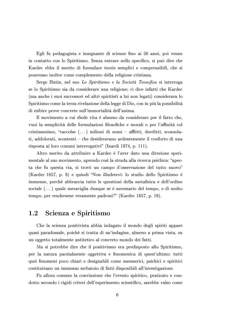 Anteprima della tesi: La teosofia e la scienza, Pagina 6