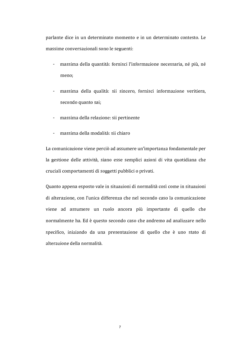 Anteprima della tesi: La comunicazione istituzionale e l'informazione in situazione di crisi: gli attentati terroristici dell'11 marzo 2004 a Madrid, Pagina 4