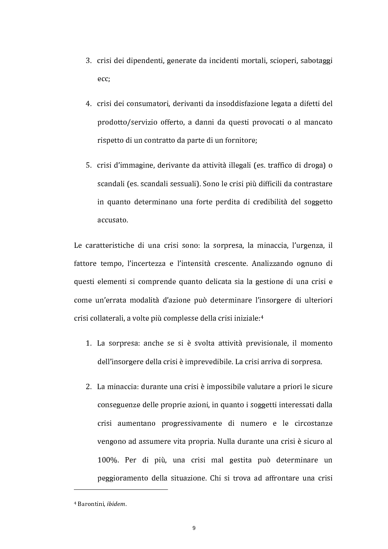 Anteprima della tesi: La comunicazione istituzionale e l'informazione in situazione di crisi: gli attentati terroristici dell'11 marzo 2004 a Madrid, Pagina 6
