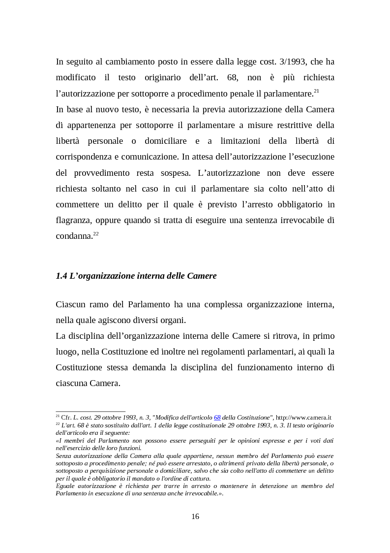 Estratto dalla tesi: Il legislativo in Italia e in Francia: esperienze a confronto