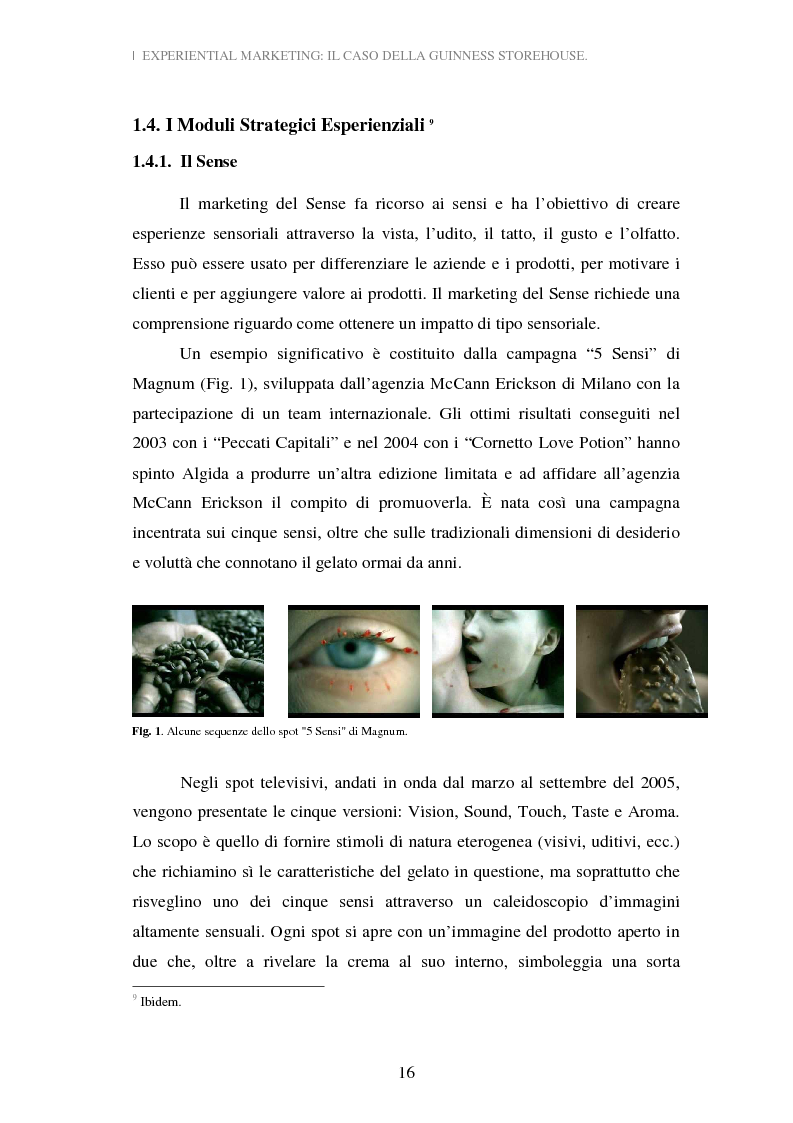 Anteprima della tesi: Experiential Marketing: il caso della Guinness Storehouse, Pagina 10