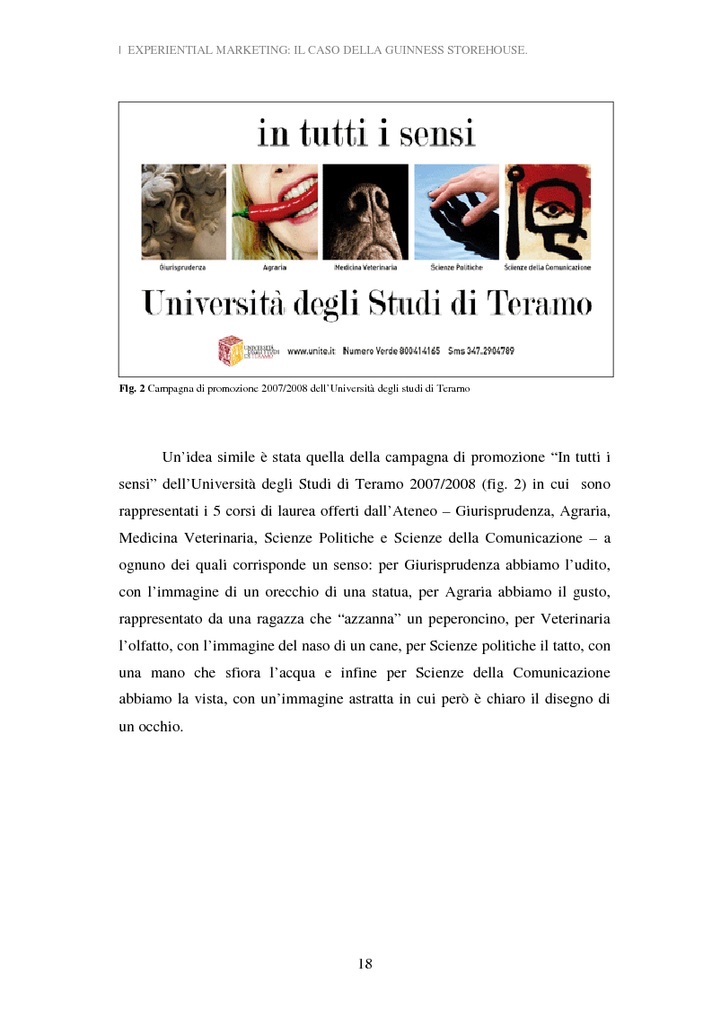 Anteprima della tesi: Experiential Marketing: il caso della Guinness Storehouse, Pagina 12