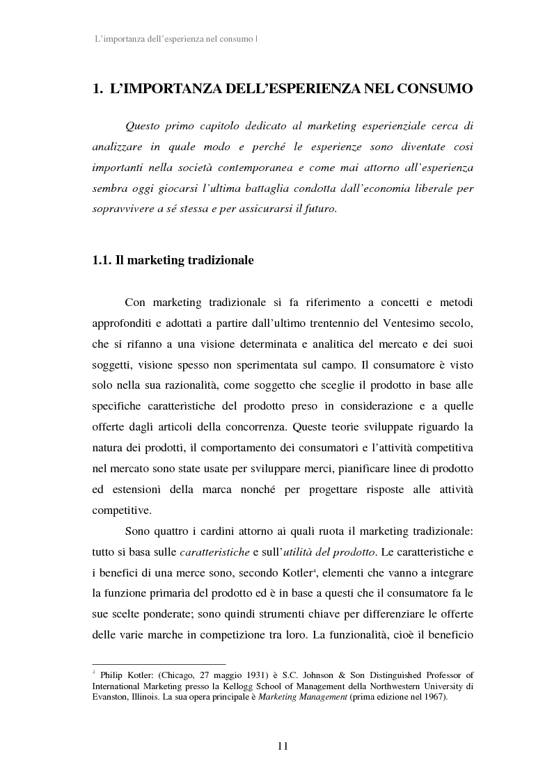 Anteprima della tesi: Experiential Marketing: il caso della Guinness Storehouse, Pagina 5