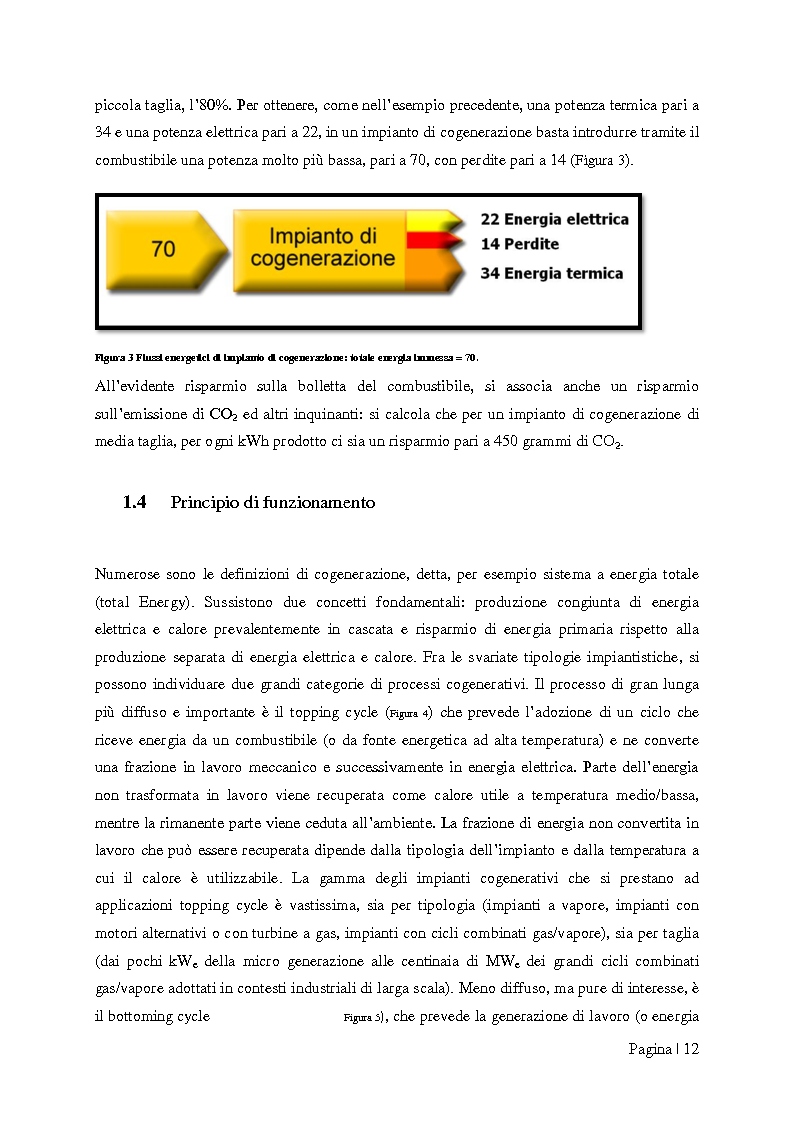 Anteprima della tesi: Analisi tecnico-economica di impianti di cogenerazione ad alto rendimento ed integrazione con un modello “Gas Price Sensitivity'', Pagina 10