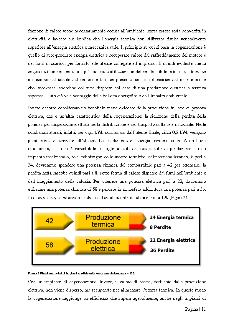 Anteprima della tesi: Analisi tecnico-economica di impianti di cogenerazione ad alto rendimento ed integrazione con un modello “Gas Price Sensitivity'', Pagina 9