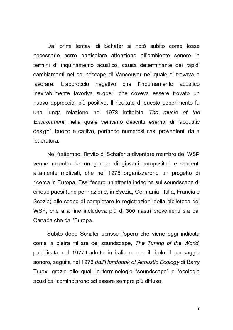Anteprima della tesi: Contributo allo studio del soundscape: la nicchia acustica di Sylvia atricapilla, Pagina 2