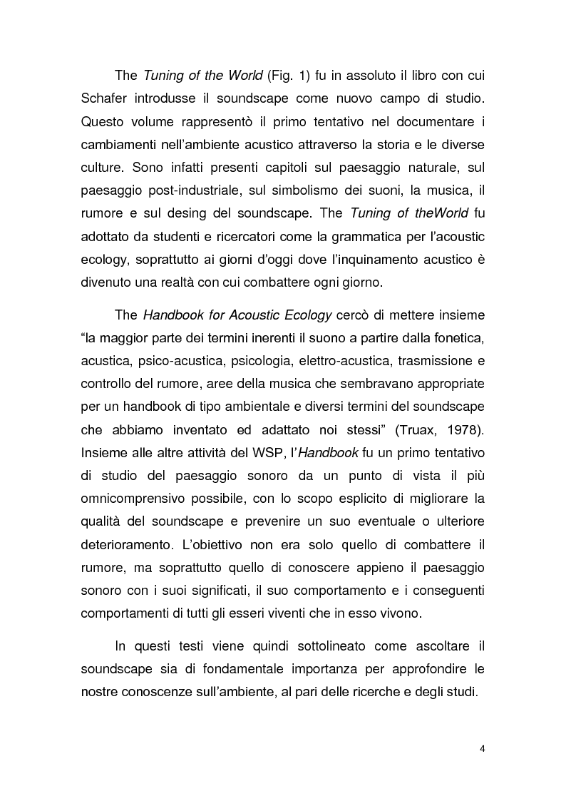 Anteprima della tesi: Contributo allo studio del soundscape: la nicchia acustica di Sylvia atricapilla, Pagina 3