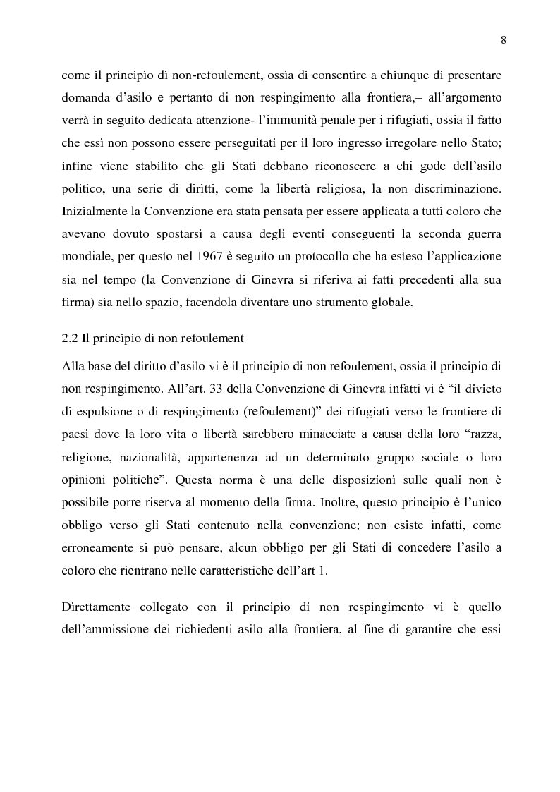Anteprima della tesi: Il diritto d'asilo nell'Unione Europea e il regolamento 343/2003, Pagina 4