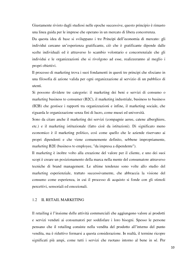 Anteprima della tesi: Il temporary store come tecnica di retail marketing, Pagina 5