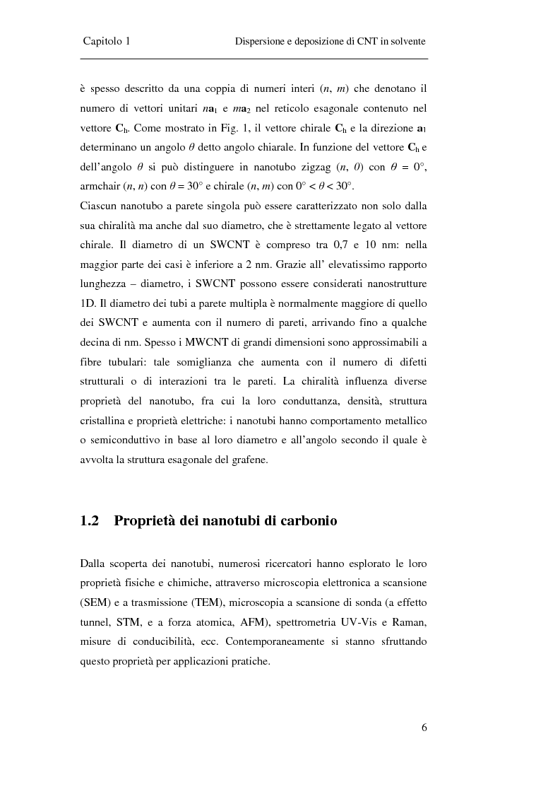 Anteprima della tesi: Film trasparenti nanostrutturati di nanotubi di carbonio su vetro come substrati per la crescita neuronale, Pagina 4