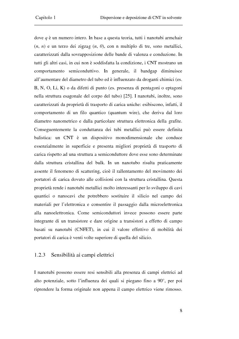 Anteprima della tesi: Film trasparenti nanostrutturati di nanotubi di carbonio su vetro come substrati per la crescita neuronale, Pagina 6