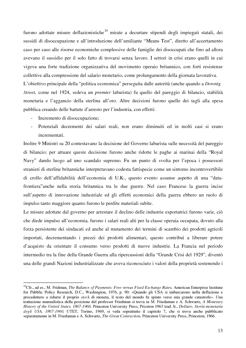 Anteprima della tesi: L'attualità del Grande Crollo degli anni Trenta, Pagina 5
