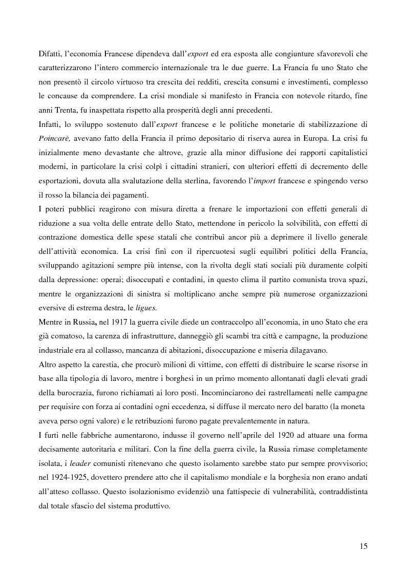 Anteprima della tesi: L'attualità del Grande Crollo degli anni Trenta, Pagina 7