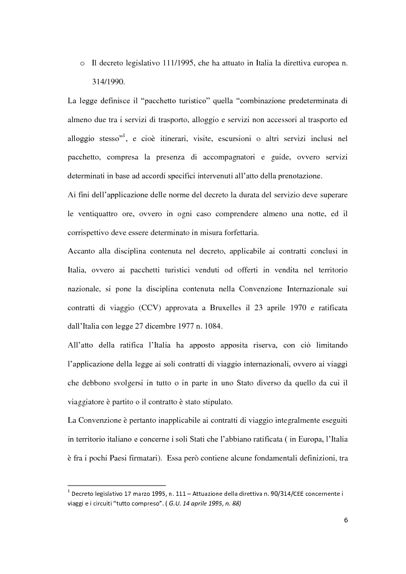Anteprima della tesi: Il danno da vacanza rovinata, Pagina 2