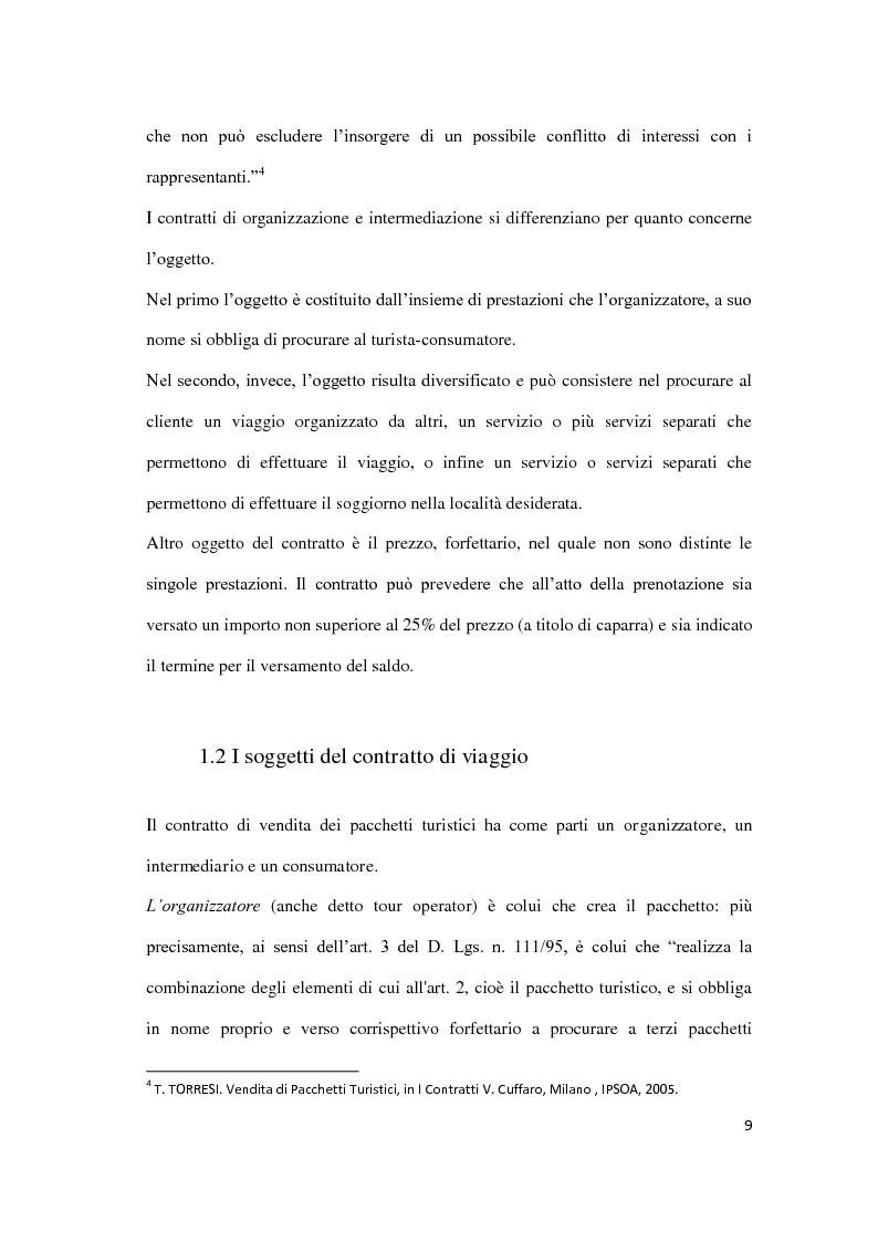 Anteprima della tesi: Il danno da vacanza rovinata, Pagina 5