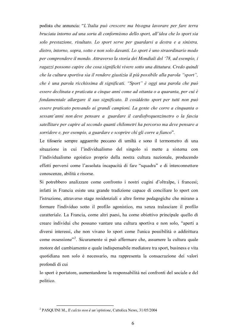 Anteprima della tesi: L'evoluzione del linguaggio giornalistico sportivo, Pagina 4