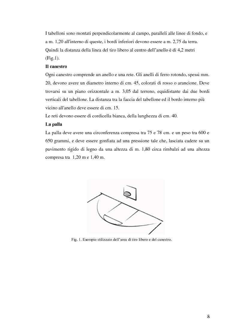 Anteprima della tesi: La prestazione nel tiro libero della pallacanestro nella condizione immaginativa, imitativa e simulativa, Pagina 5