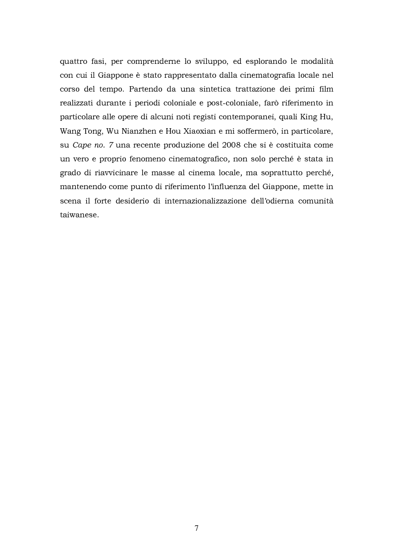 Anteprima della tesi: Il Giappone a Taiwan: un'analisi delle influenze giapponesi sulla lingua e la cultura di Taiwan, Pagina 7
