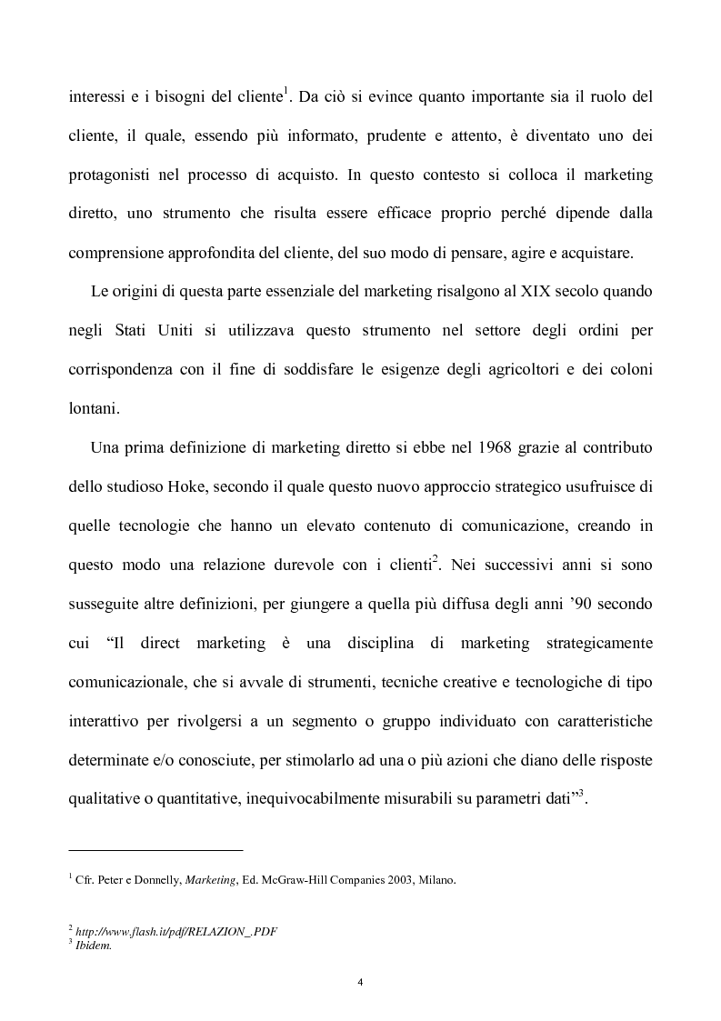 Anteprima della tesi: Network e multilevel marketing - Un gioco dove tutti vincono, Pagina 4