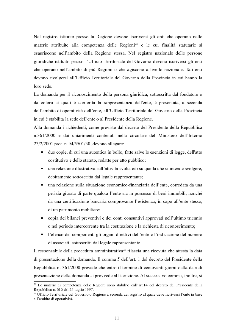 Anteprima della tesi: Associazioni sportive dilettantistiche: aspetti tributari e civilistici, Pagina 11