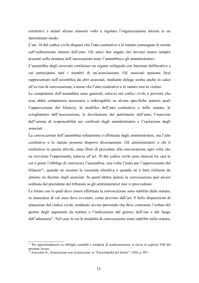 Anteprima della tesi: Associazioni sportive dilettantistiche: aspetti tributari e civilistici, Pagina 13