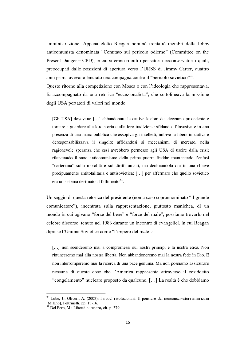 Anteprima della tesi: Declinismo. Il dibattito sul declino degli Stati Uniti tra la fine della guerra fredda e l'inizio dell'era post-bipolare., Pagina 15