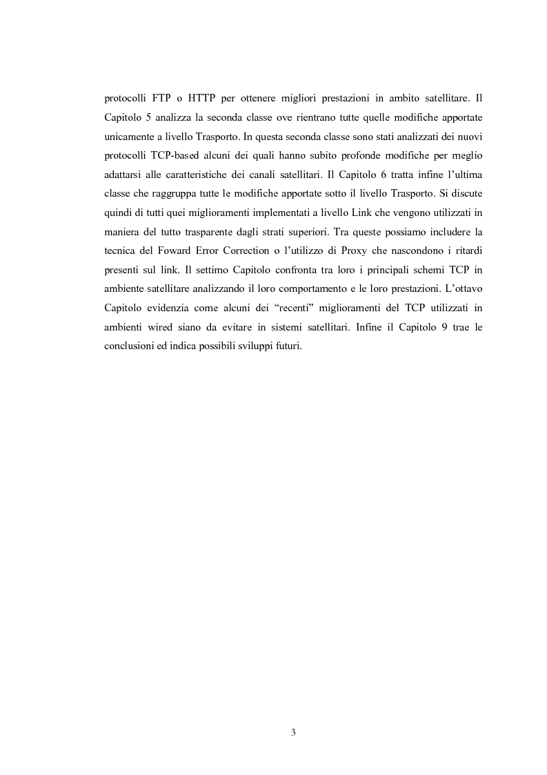 Anteprima della tesi: Protocolli basati su TCP per comunicazioni satellitari, Pagina 3