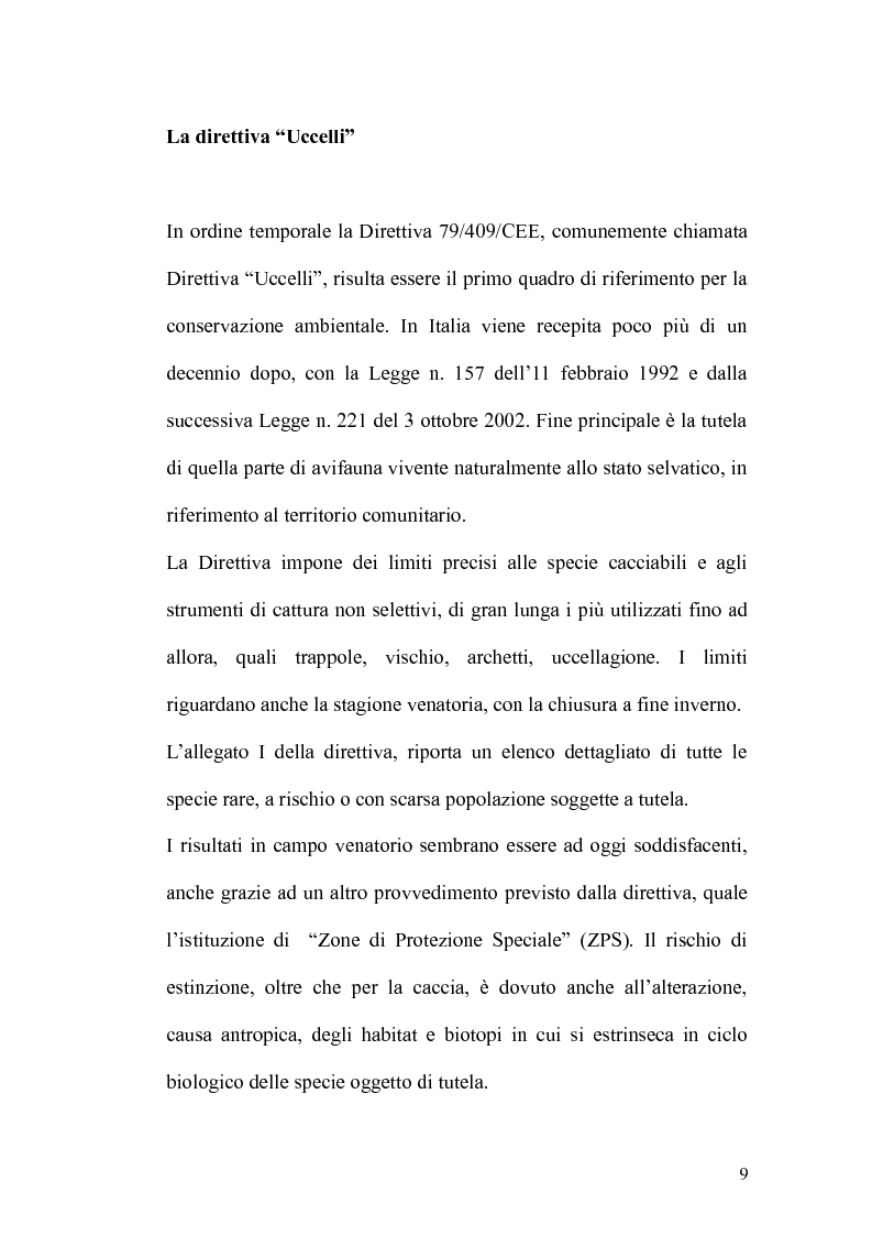 Anteprima della tesi: Valutazione di incidenza ambientale: analisi di un caso di studio, Pagina 4