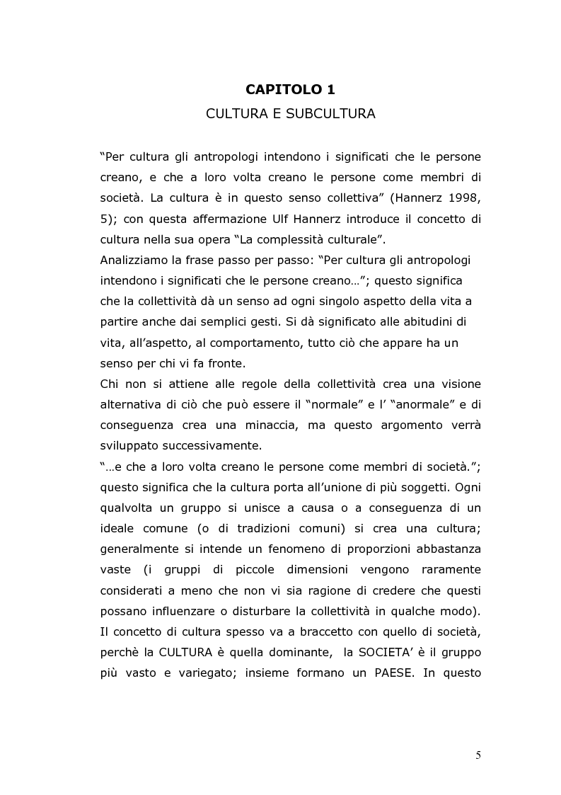 Anteprima della tesi: Conforme a chi, conforme a cosa. Sottoculture musicali e il dibattito sulla normalità., Pagina 3