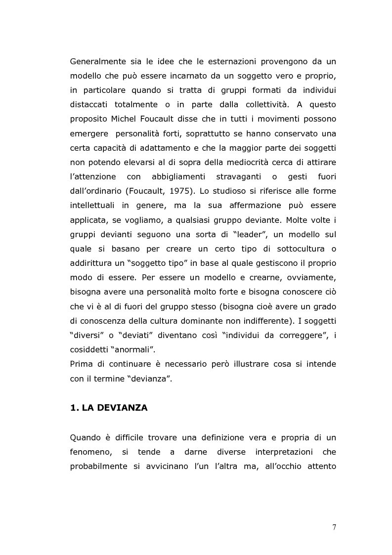 Anteprima della tesi: Conforme a chi, conforme a cosa. Sottoculture musicali e il dibattito sulla normalità., Pagina 5