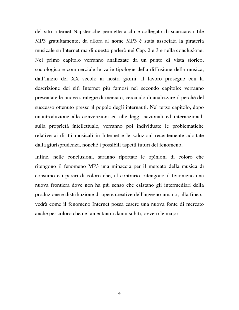 Anteprima della tesi: La musica in MP3: implicazioni e problematiche, Pagina 2