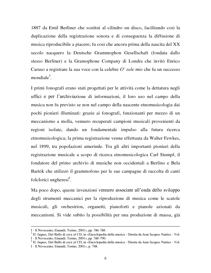Anteprima della tesi: La musica in MP3: implicazioni e problematiche, Pagina 4