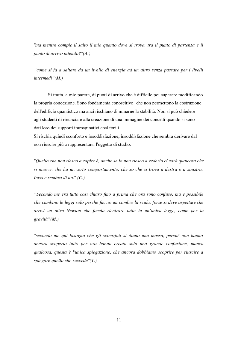 Anteprima della tesi: Un progetto di insegnamento della meccanica quantistica a livello di scuola secondaria superiore: alla ricerca di un formalismo possibile, Pagina 11