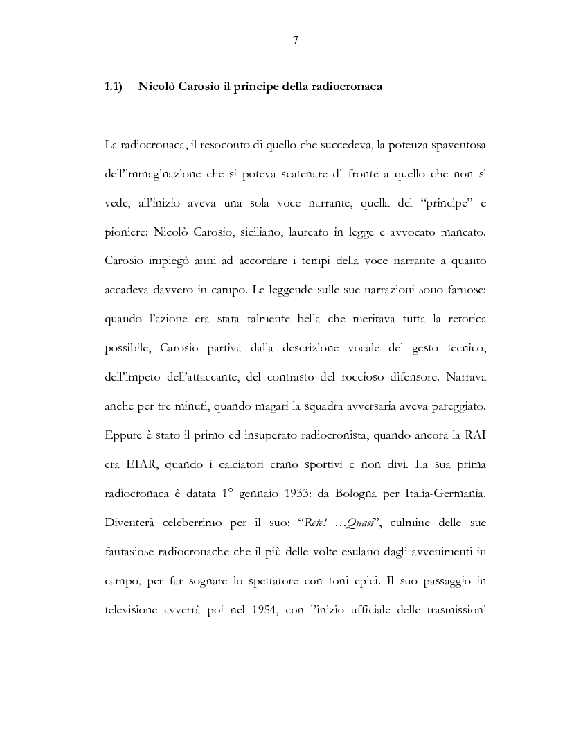 Anteprima della tesi: Il calcio e la televisione, Pagina 4