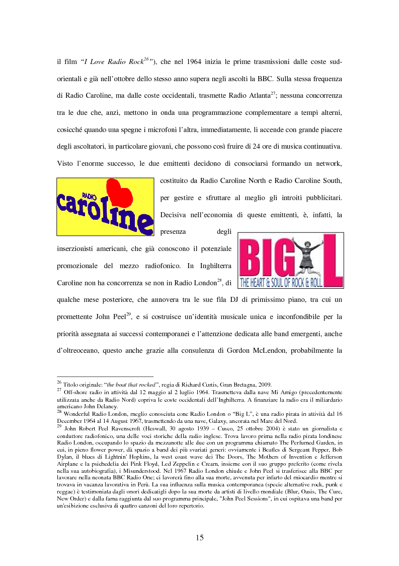 Anteprima della tesi: Radio Deejay, R101 e Radio 24 - A confronto tre strategie di successo nel panorama radiofonico nazionale, Pagina 13