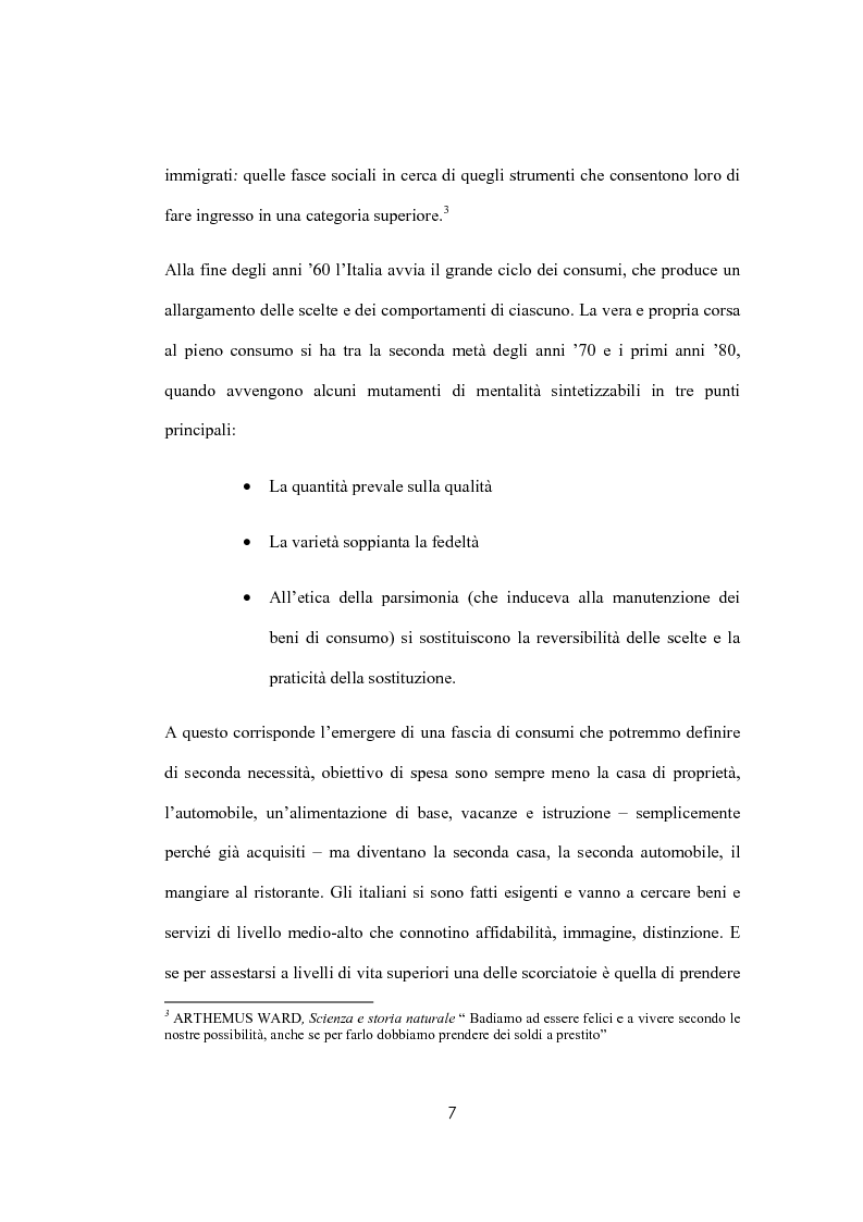 Anteprima della tesi: Il sovraindebitamento del consumatore e la protezione della nuova normativa europea, Pagina 7