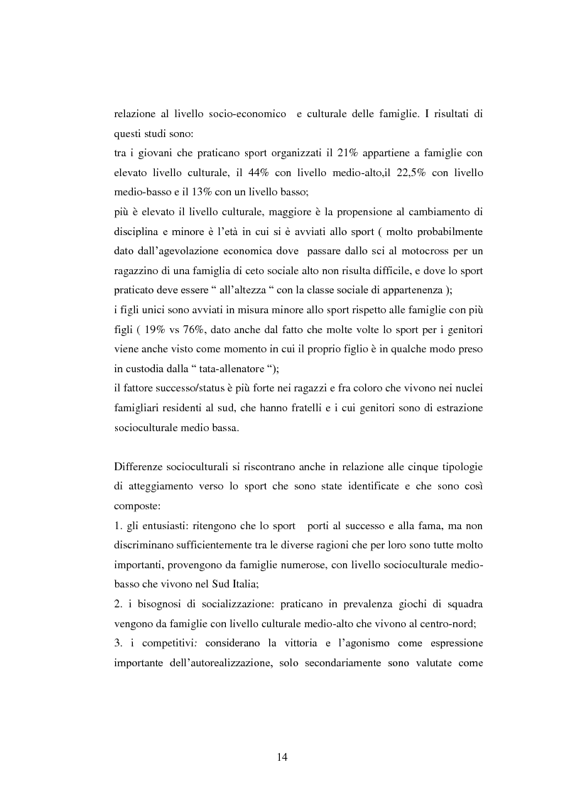Anteprima della tesi: I presupposti motivazionali del giocatore di rugby: dall'attività giovanile all'alto livello, Pagina 6