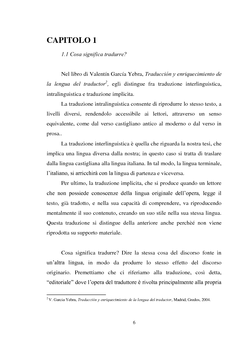 Anteprima della tesi: Don Quijote en Italia: traduzioni e riduzione (alcuni esempi), Pagina 3