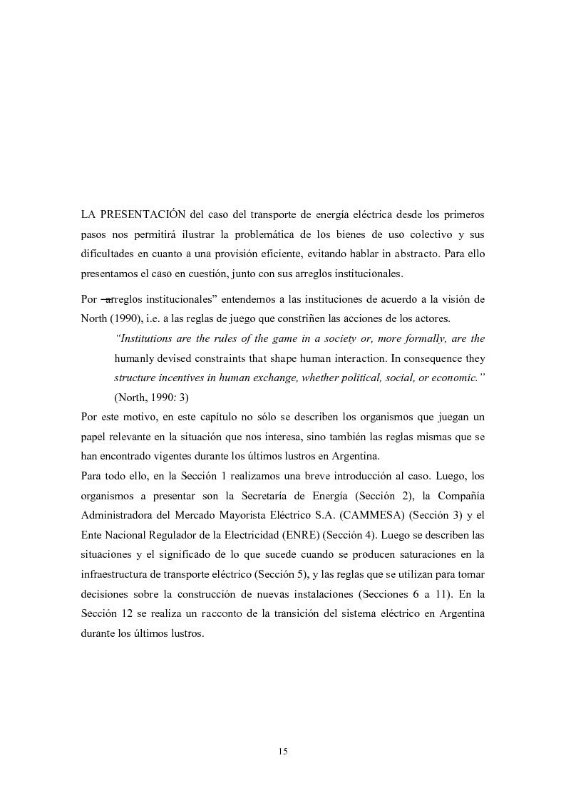 Anteprima della tesi: De granjeros, subastas y energìa - Asignación de derechos de propiedad sobre bienes de uso colectivo mediante subastas. El caso de la transmisión eléctrica en Argentina, Pagina 6