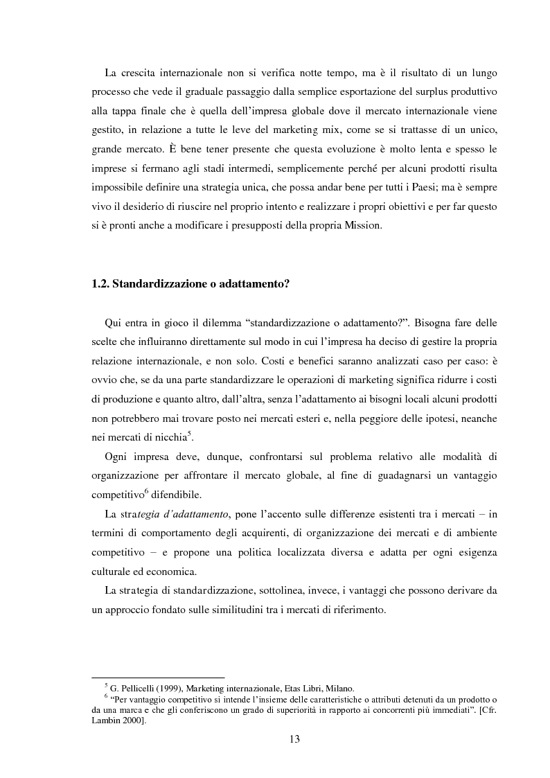 Anteprima della tesi: Pubblicità e identità globale - Il caso Barilla: Italia e Francia in raffronto attraverso l’analisi delle campagne televisive, Pagina 8