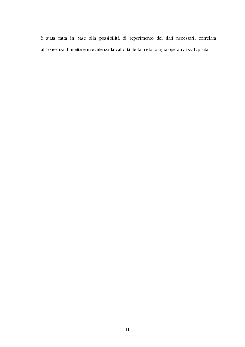 Anteprima della tesi: Lo sviluppo di una metodologia operativa basata su modello di Porter: applicazione al caso di due settori, Pagina 3