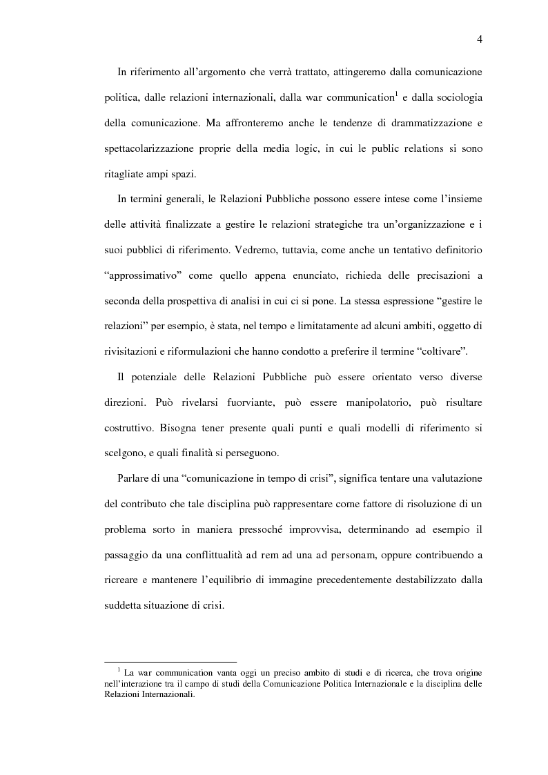 Anteprima della tesi: Il ruolo delle relazioni pubbliche nella comunicazione politica - Come è cambiata la comunicazione nell'era della pubblicità mediata, Pagina 2