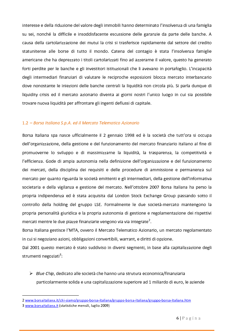 Anteprima della tesi: Alternative Investment Market (AIM Italia). Confronti e prospettive., Pagina 2