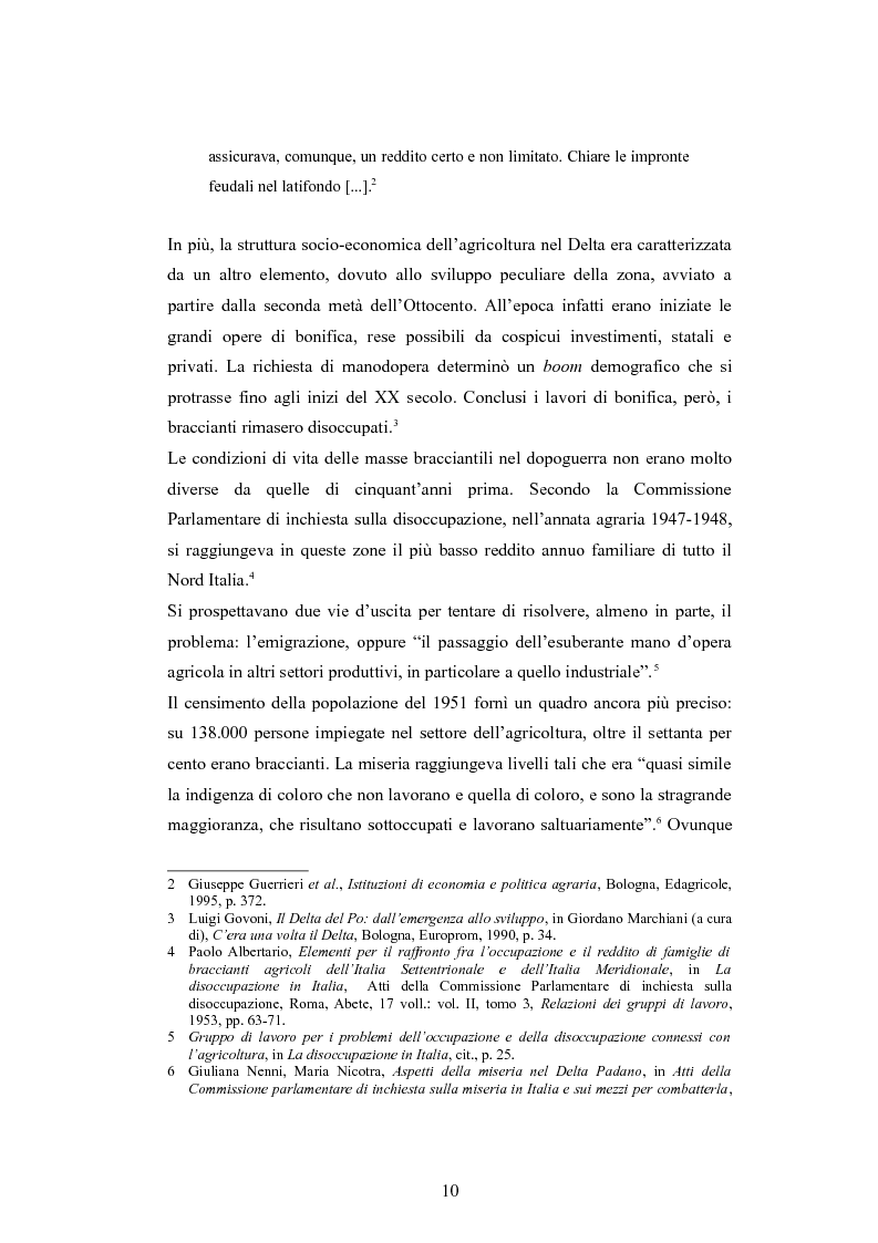 Anteprima della tesi: ''Per terre nuove uomini nuovi''. La propaganda cinematografica dell'Ente Delta Padano, Pagina 10