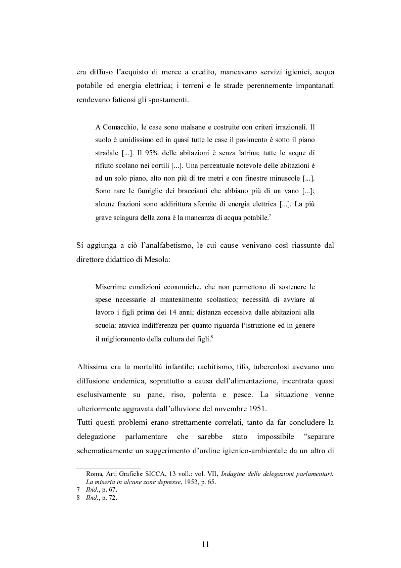 Anteprima della tesi: ''Per terre nuove uomini nuovi''. La propaganda cinematografica dell'Ente Delta Padano, Pagina 11