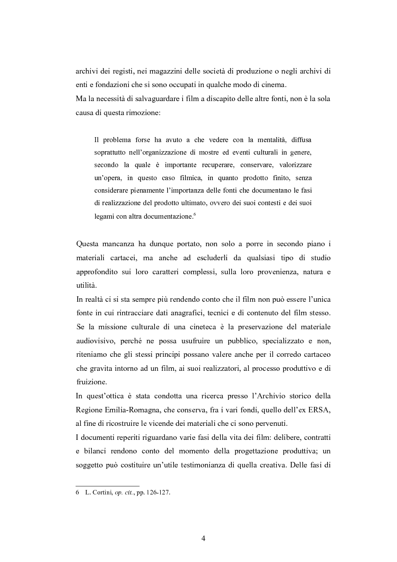 Anteprima della tesi: ''Per terre nuove uomini nuovi''. La propaganda cinematografica dell'Ente Delta Padano, Pagina 4